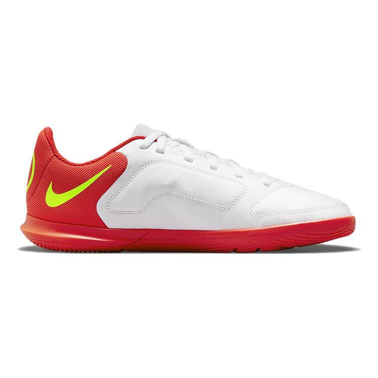Nike Tiempo Legend 9 Club IC GS Motivation Pack Kinder-Sneaker Weiß Leuchtendes Karmesinrot Volt DA1332-176