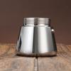 Stainless Steel Mocha Pot Antioxidant Espresso Percolator Italian Coffee Pot  Induction Cooker