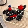 Creative Fridge Sticker Cartoon Resin Cat Refrigerator Magnets Personalized Mini Magnetic Stickers Po Wall