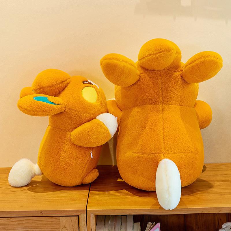 Cute Monster Plush Doll Toy Elf Bobo Doll For Girlfriend Birthday Gift Soft Stuffed Animal Cartoon Bear 35cm 0.45kg