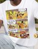 This Is Fine Meme Grafik-T-Shirt – Weiches Baumwoll-Casual-Meme-Shirt