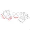4 Pieces Animals Costume Set Animal Headband Gloves Bowtie and Tail for Stage Performance