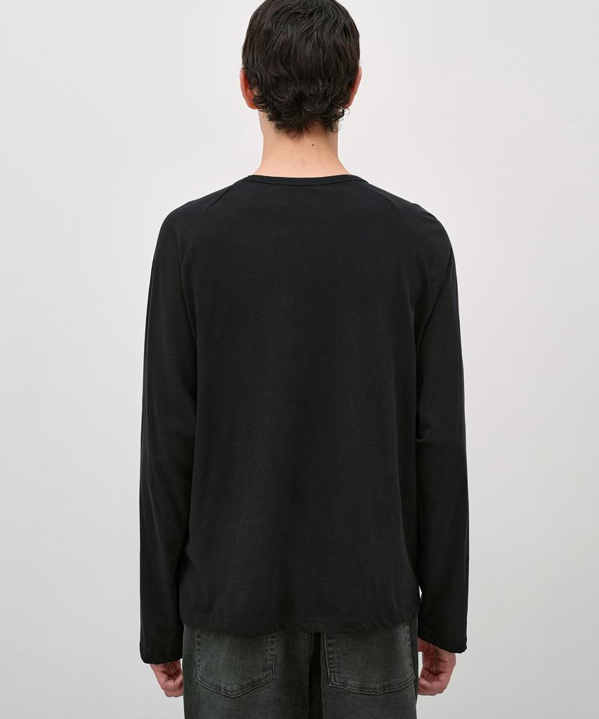 INSILENCE High Twist Cotton Long Sleeve Black
