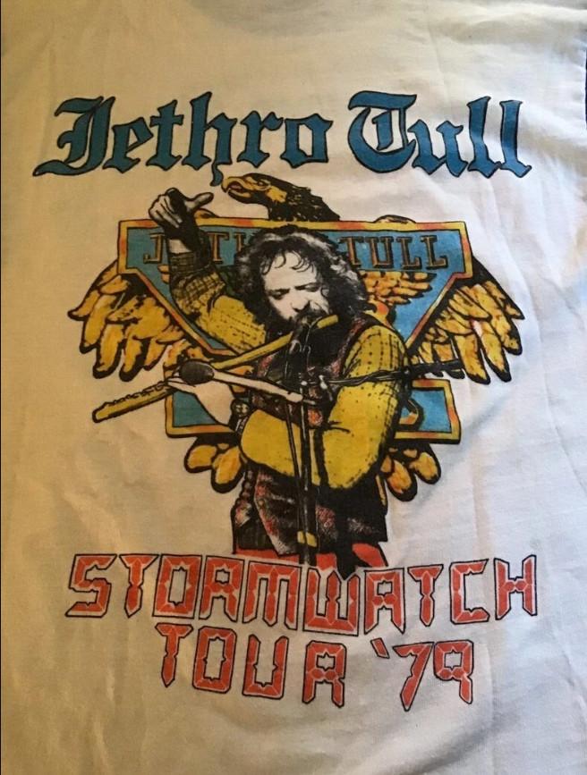 Vintage Jethro Tull 1979 Stormwatch Concert Tour Short Sleeve T-shirt S-5XL XXXL