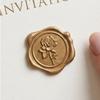 Wax Seal Stamp Kit: Embossed Stamp, Sealing Wax, Stickers for Envelopes, Postcards, Love Letters, and Gifts