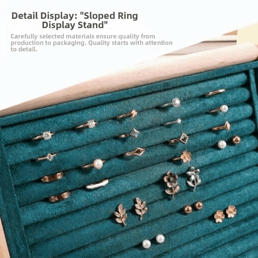 High-end Necklace Ring Holder Multi-Tier Jewelry Display Stand Earring Organizer  Boutique Showcase
