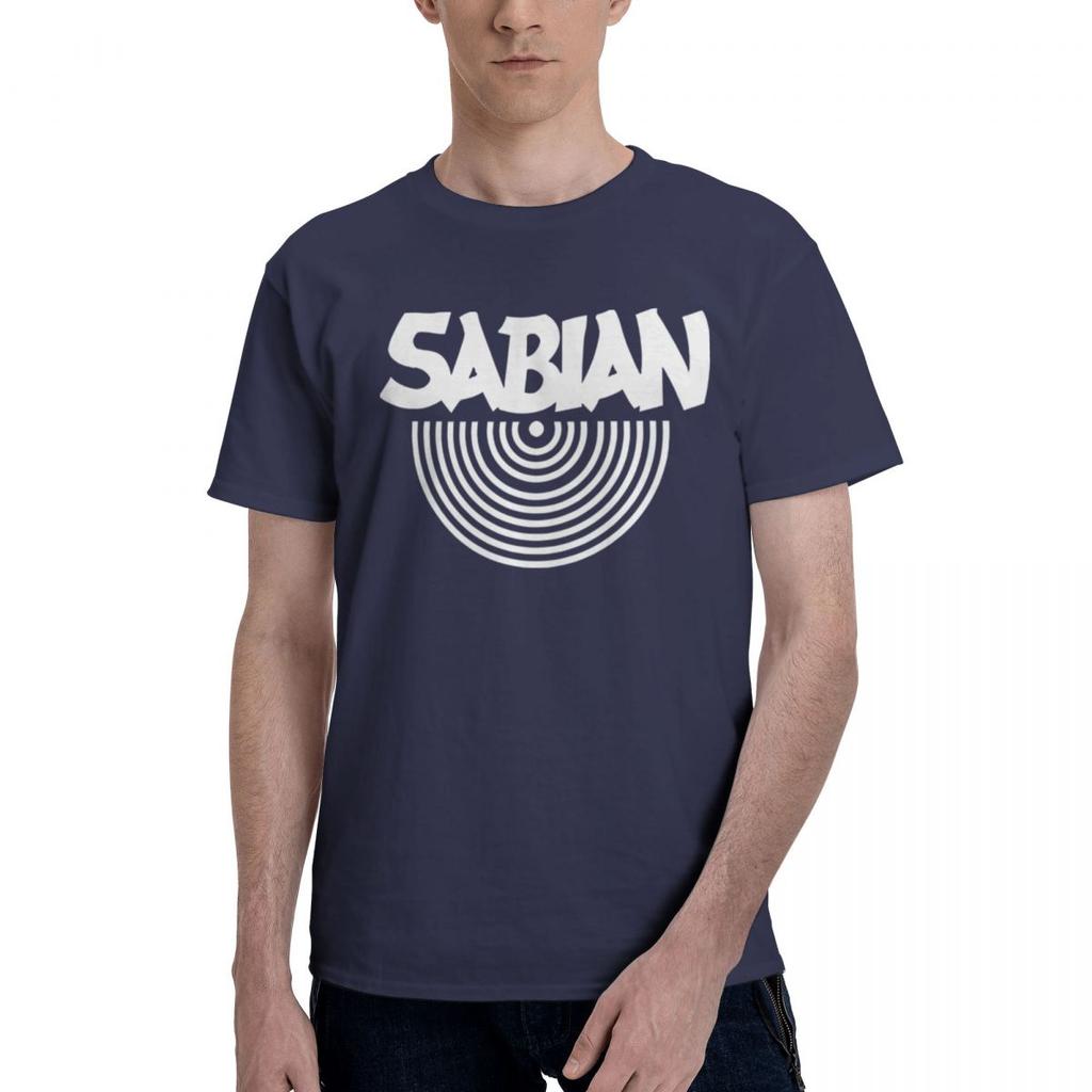Fashion Sabian 100 Cotton Casual Breathable Confortable Man Mens TShirts Clothes Men