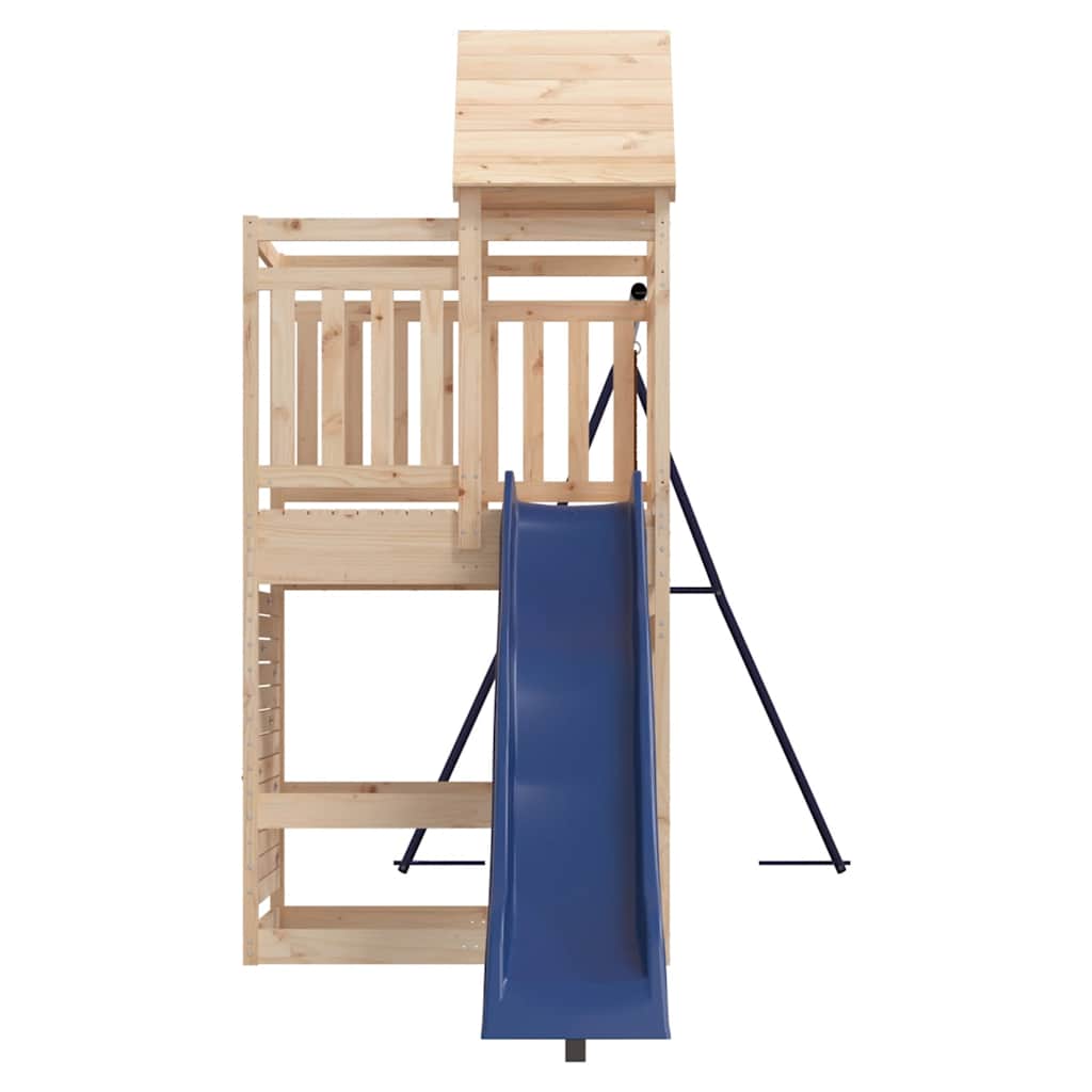 Solid Wood Play Tower Pine