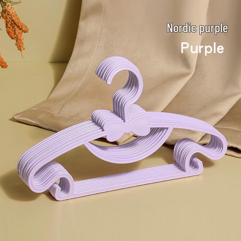Thickened Plastic Clothes Hanger for Infants, Toddlers, and Kids