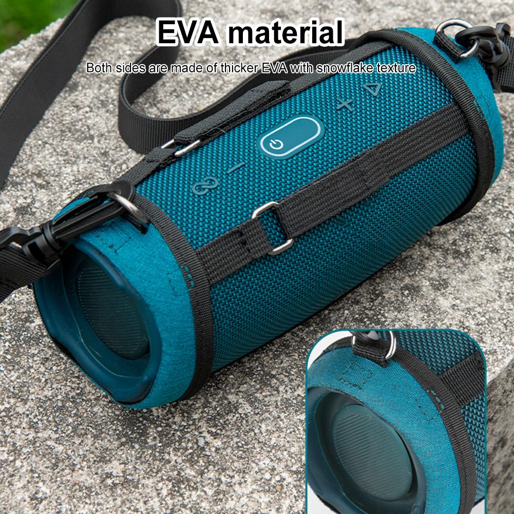 For JBL Charge 5 Bluetooth-Compatible Speaker Silicone Cover Case Protective Skin Holder Carrying Pouch Speaker Accessories