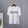 Hirsionsan Sommer Baumwolle Mode Bedruckte T-Shirts Damen Lässig Weich Übergroß Kurzarm Kleidung Chic Harajuku Damen Tops