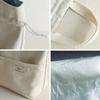 Japanese Style Lunch Drawstring Bag Aluminum Foil Liner Rice Box Storage Pouch  for Daily Use
