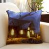 Bedroom Living Room Sofa Cushion Pumpkin Horror Pattern Pillowcase Decoration Halloween