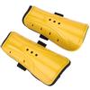 1 Pair Adult Child Football Sports Shinguards Soccer Ball Shin Guards Legs Protector Yellow