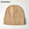 Hat for Men's Winter Casual Solid Color Knitted Hat for Women's Knitted Headcap Fashion Cold Hat