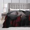 Anime game Genshin Impact Blankets Camping Flannel Bedding Throws For Bedroom Warm Soft Design Quality Bedspread Gift Idea