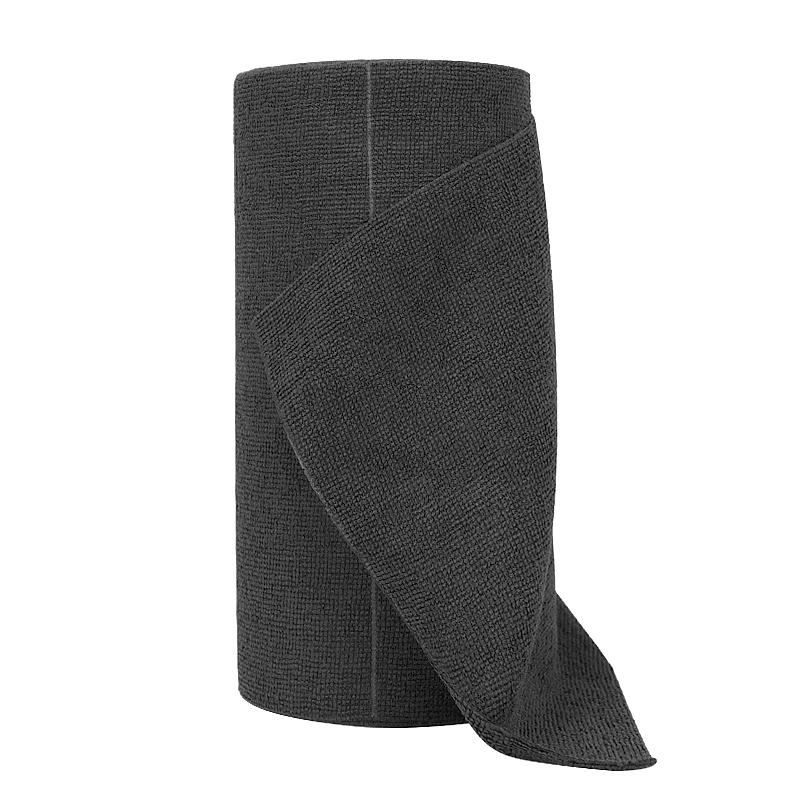 

Многоразовая чистящая салфетка Бытовая кухонная ткань Рулоны полотенец из микрофибры Посудные тряпки Моющая бумажная салфетка Замена 1 рулон 20 листов чёрный