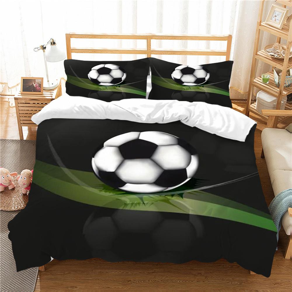 

Лидер продаж, комплект пододеяльников с подушкой для постельного белья, уникальный дизайн, домашний текстиль, спортивная печать, элитные комплекты постельного белья для мальчиков и мужчин, роскошные комплекты постельных принадлежностей EU Single 135x200cm