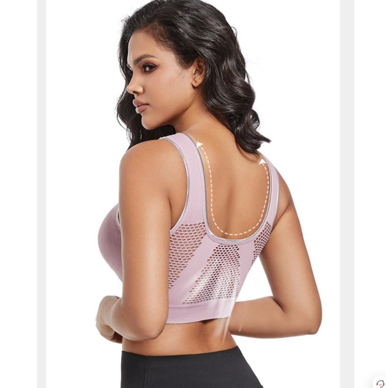Podprsenka se zapínáním vpředu Sexy Bezešvá Podprsenka Bez Kostic Měkké Intimní Dámské Spodní Prádlo Dámské Intimní Prádlo Dámská Lingerie Joga Fitness Spací Vesta