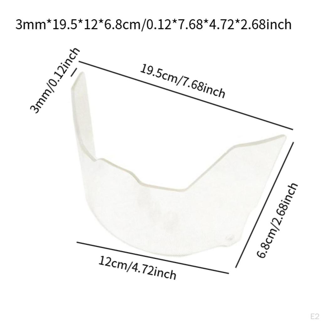 Face Mask Visor Helmet Goggles Sun Protective Cover for Ice Hockey Baseball