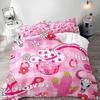 Hat Duvet Cover For Kids Boys Girls Queen Size Lightweight Down Quilt Covers  Bedroom Decor 2 Pillowcases 1 Duvet Cover No Quilt