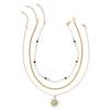 Vintage Star Shape Pearl Necklace For Women With Geometric Pendant And Classic Chain