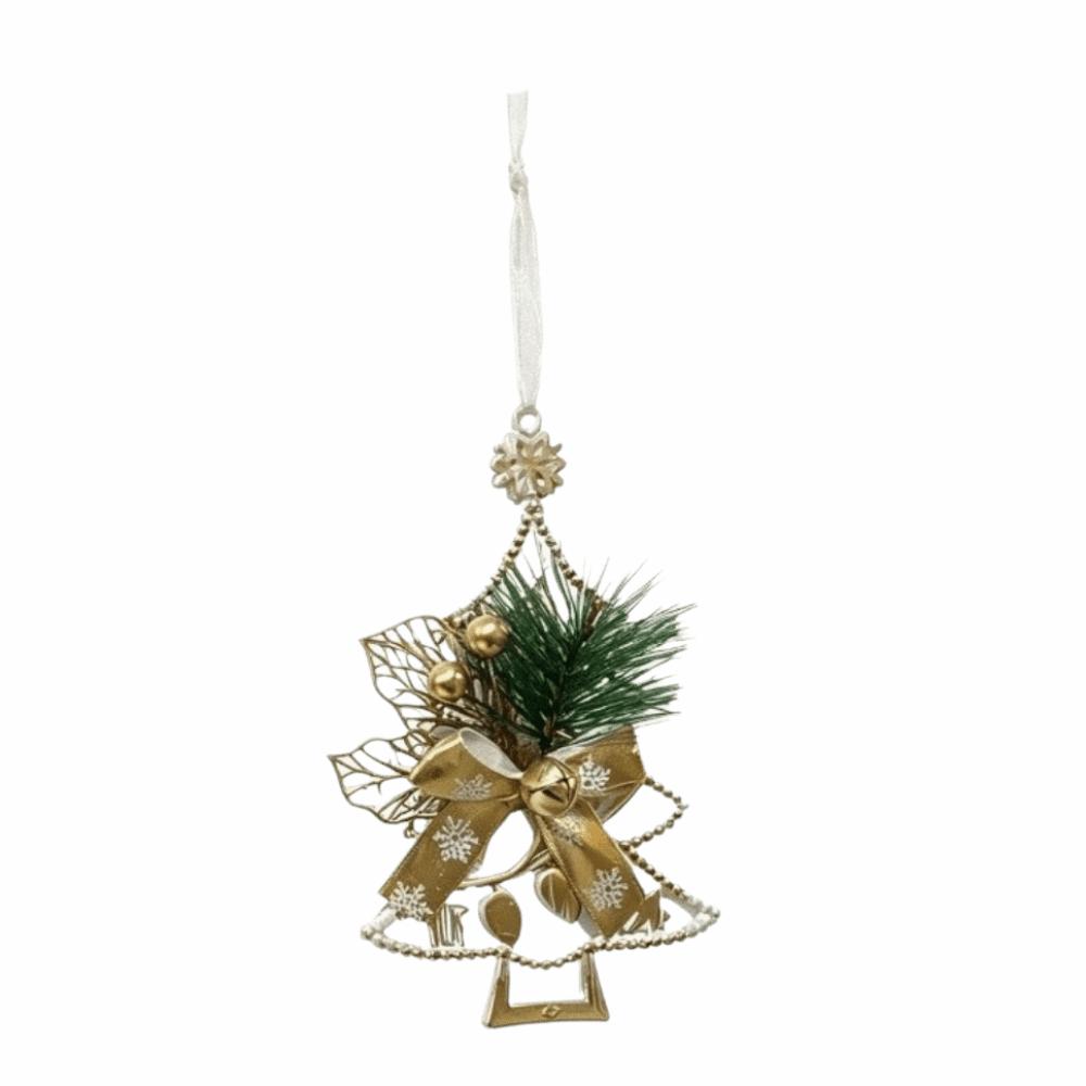 Sparkling Christmas Tree Hanging Charms Handcrafted DIY Xmas Tree Hanging Pendants Lightweight Decorative