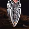 New Environmentally Friendly Copper Mountain Ghost Money Rice Sword Pendant High-end Sensory Style, Niche and Versatile Necklace
