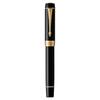 PARKER Duofold Classic Black GT Fountain Fine 18K Gold Gift Officially Product Number 1931381 Pen, Nib, Nib, Boxed, Imported,