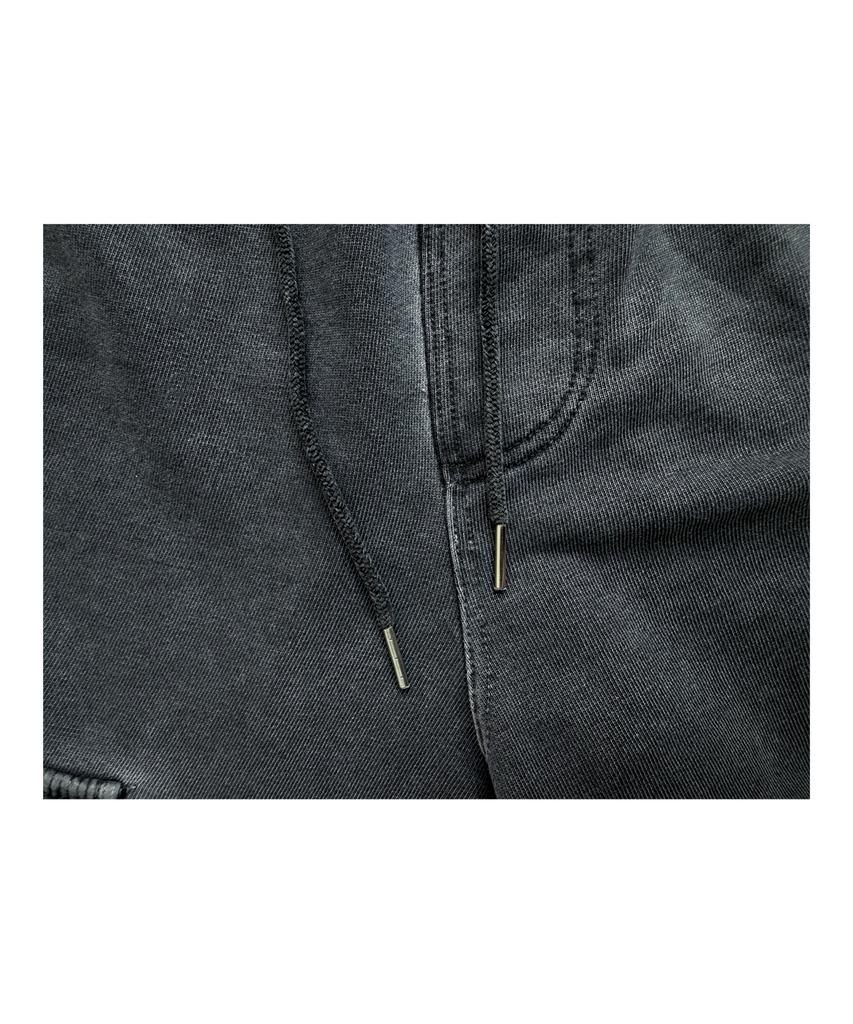 Galligbeulluseu Washed Cargo Sweat Shorts (Charcoal)