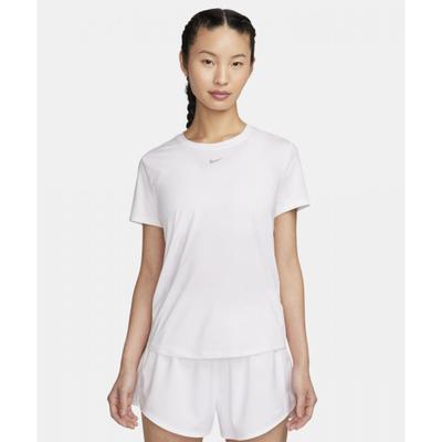Un Haut Classique à Manches Courtes Dry Fit W   Blanc  Noir  Fn2799 100
