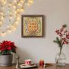 Decorative painting of Orthodox icons,Consecrated icon "The All-seeing eye of God",Photo frame painting,Christian Wall Art,20cm*20cm,Spiritual gift