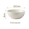 Ru Han 8-inch Ceramic Soup Bowl
