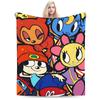 Parappa the Rapper Soft Aesthetic Plush Throw Blanket for Kids Home Decor Flannel Bedspread Cover