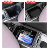 Car Armrest Storage Box for Suzuki Fronx 2024 2025 Center Tray ABS Organizer Stowing Tidying Accessories Black