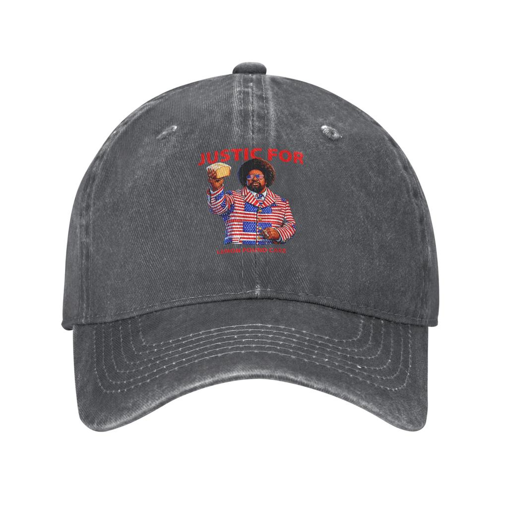 AfroUnisex Justice for Lemon Pound Cake Hong Kong Style Baseball Cap WearResistant And Durable Campus Durable Denim Hat