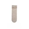 Simple and Versatile Solid-color Lace Pile-up Socks for Spring and Autumn, Trendy Pile-up Socks for Women