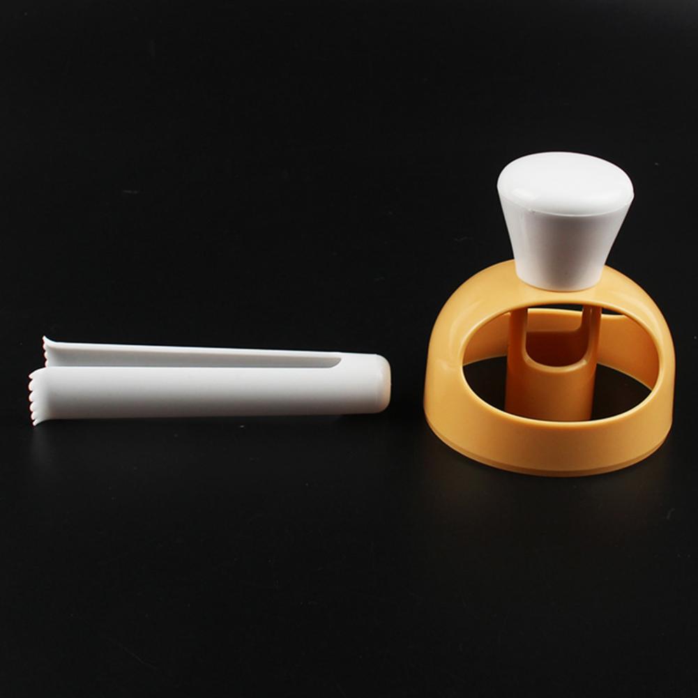 2Pcs Baking Molds Food Grade Larger Size With Dip Tongs Hollow Bake PP Material Donut Cutters Baking Mould Makers Kitchen Supply