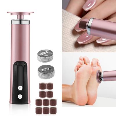 Electric Foot Callus Remover Machine Foot Care Pedicure Tool For Dead Skin & Cuticle Removal Feet Grinder With Replacement Sand