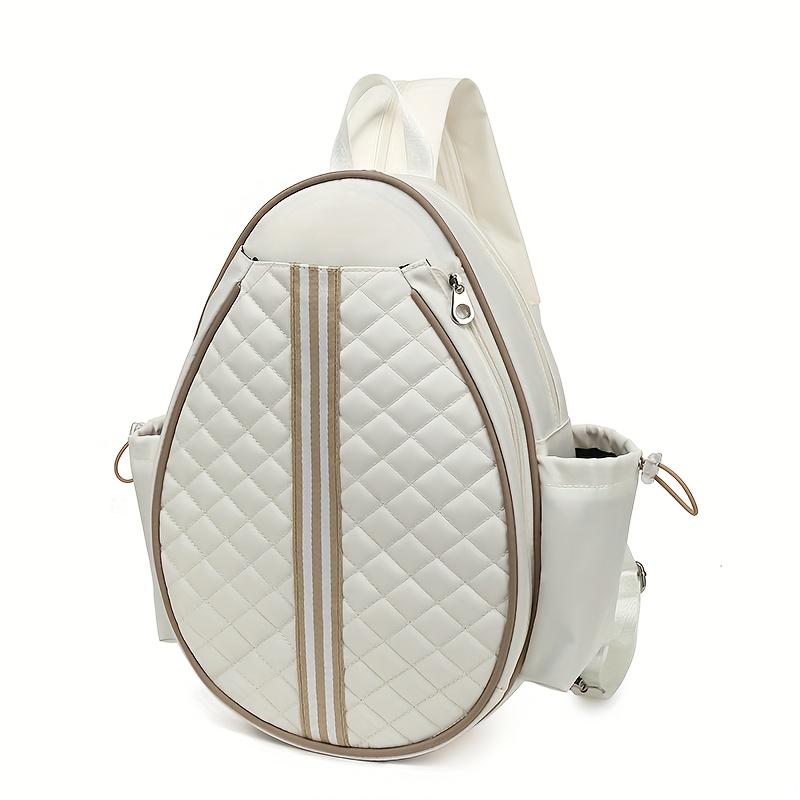 Tennis Sling Crossbody Backpack  Tennis Racket Bags For Women Men Suitable For Pickleball Tennis Badminton
