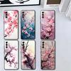 Cherry Blossom Sakura Fashion Soft Phone Case for Samsung A17 A37 A57 A16 A26 A36 A56 A15 A25 A35 A55 A14 A24 A34 A54 A13 A23 A3