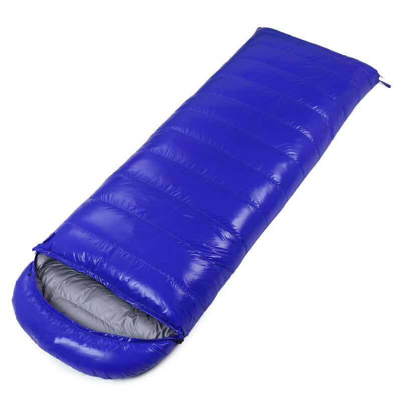 Li Shen Outdoor Camping Warm Spliceable Hooded Envelope Sleeping Bag for Adults