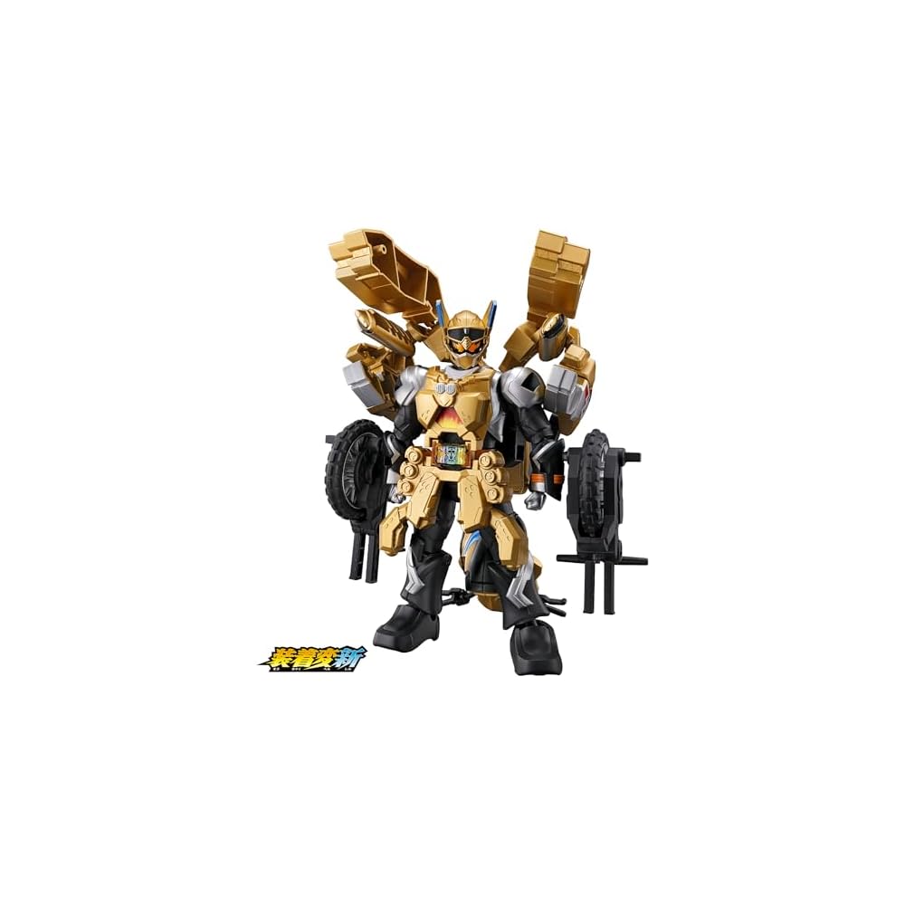 Bandai Kamen Rider Gatchard 2 Gold Mechanicker & Lightning Jungle Action Figure Collectible Toy