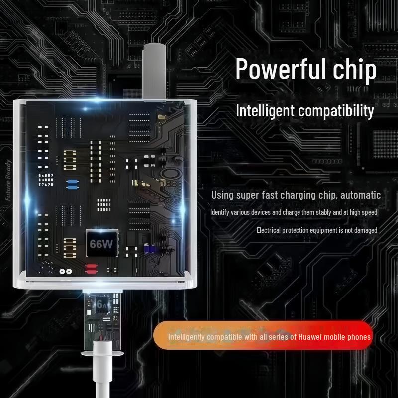 Compatible with Huawei and Honor: 120W Charger with 66W Super Fast Charging for Mate60 and 70 Series