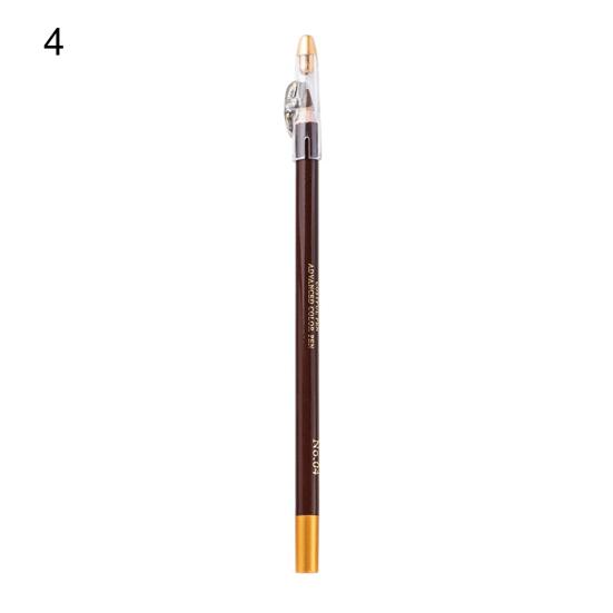 Yousheng Eyebrow Pencil with Sharpener Professional Waterproof Sweatproof Long Lasting Makeup Tool Easy To Color Non-smudgeNovice Eyebrow