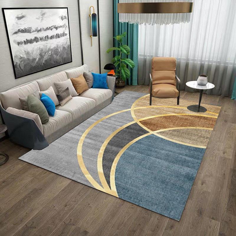 Nordic Geometric Abstract Carpet Living Room Large Area Rugs Non-slip Entrance Floor Mat Modern Home Decoration Bedroom Carpets