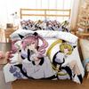 Steins;Gate Bedding Set Single Twin Full Queen King Size Bed Set Adult Kid Bedroom Duvet Cover Sets 3D Print Anime Bed Sheet Set