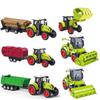 1 Pcs Dump Truck Crane Engineering Inertia Car Toy Inertial Gliding City Construction Excavator Models Manual Skills Development