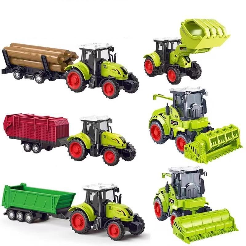1 Pcs Dump Truck Crane Engineering Inertia Car Toy Inertial Gliding City Construction Excavator Models Manual Skills Development