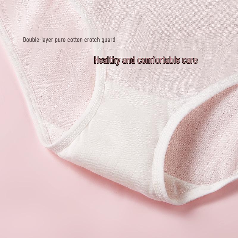Women's Disposable Pure Cotton Briefs: Travel-Friendly, Wash-Free, Maternity/Postpartum Underwear, Plus Sizes Available